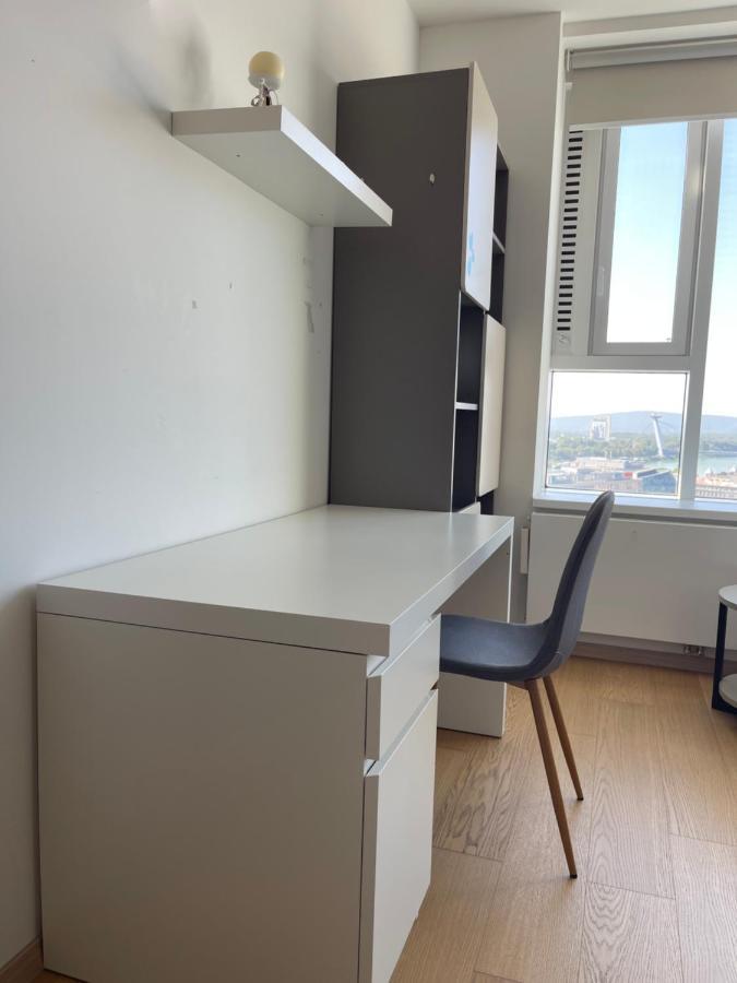 Sag Panorama Apartment 3 Rooms 19Th Floor Great View Free Parking Bratislava Exterior foto
